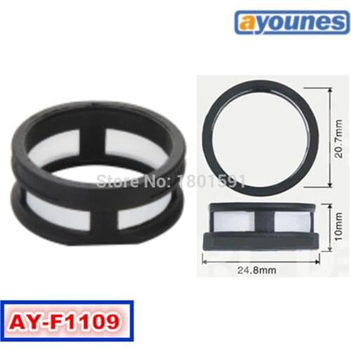 Free shipping100pieces UP Fuel Injector Filter Used for Nissan 300zx 270cc 1994 1995 1996 VG30DE 3.0L replacement parts AY-F1109