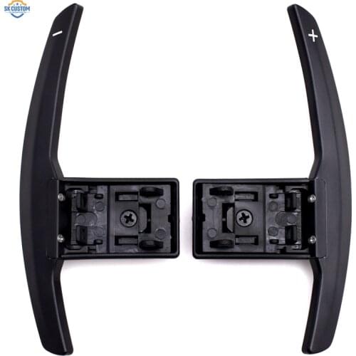 BMW M2 F80 M3 F82 F83 M4 F10 M5 F12 M6 F15 X5M F16 X6M Carbon Fiber Metal Steering Wheel Paddle Extension Shifter Trim