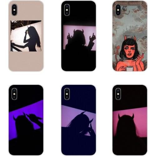 For Samsung Galaxy A3 A5 A7 A9 A8 Star A6 Plus 2018 2015 2016 2017 Accessories Phone Cases Covers Sexy Devil Woman