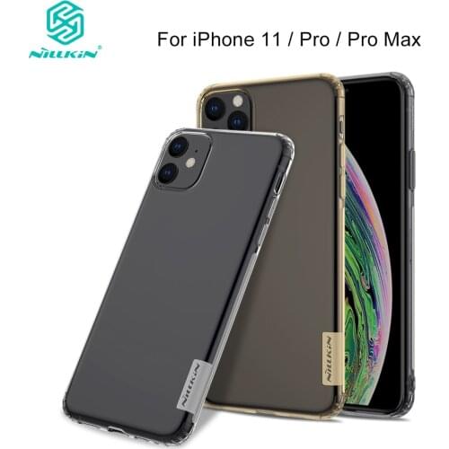 Nillkin Luxury Case For iPhone 11case Transparent Soft Silicon TPU Cover Case for iPhone 11/X/XR/XS Max For iPhone 11 Pro