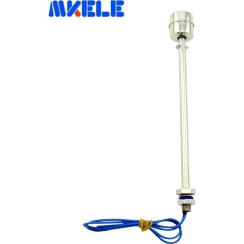 220V MK-SFS20010 Length 200mm 304 stainless steel Long Liquid Water Level Sensor Stainless Steel Floating Switch