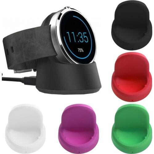 100% Brand New and High Quality For Motorola Moto 360 Smart Watch QI Wireless Charging Cradle Dock Charger Cable By Irjdksd