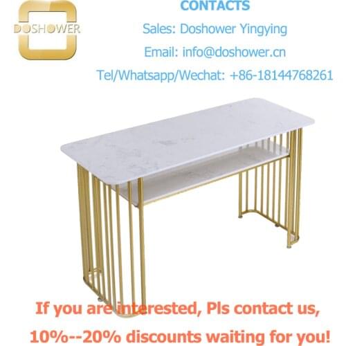 Doshower DS-N680 salon manicure table with beauty salon shop furniture manicure table for nail table manicure table