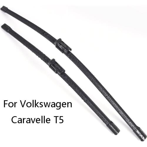 Car Windshield Wiper Blades For Volkswagen Caravelle T5 from 2003 to 2018 Car Windscreen wiper Rubber
