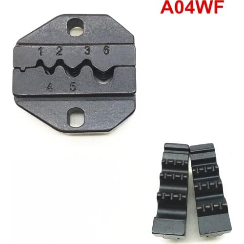 Crimp die set A04WF for crimping twin wire-end ferrules 17-10AWG 1-6mm²