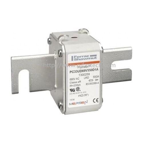 New original PC33UD69V550D1A Fusible aR Protistor 550A 690V Semiconductor Fuse