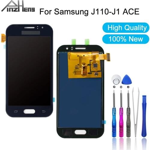 PINZHENG AAAA Quality LCD For Samsung Galaxy J1 Ace J110 SM-J110F J110H LCD Display Touch Screen Digitizer Assembly Replacement