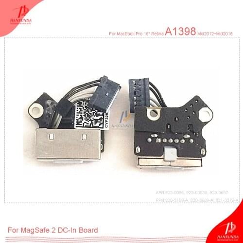 Hanxunda DC-In Board for magsafe2 for MacBook Pro 15" Retina A1398 Mid 2012 to Mid 2015