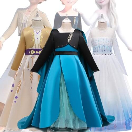 Unicorn Girl Princess Dress Children Christmas Halloween Cosplay Clothes Kids Winter Costume For 3-10 Years Girls Set