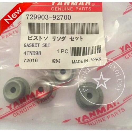 4TNE98 engine gasket 729903-92700 for Yanmar