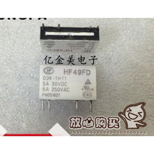 Relay HF49FD 024-1H11 HF49FD-024-1H11 HF49FD / 024-1H11