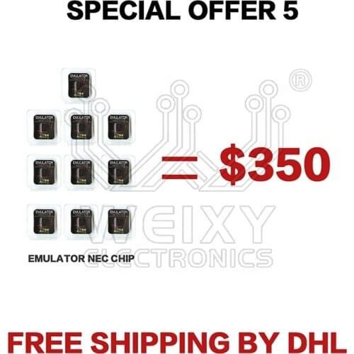 WEIXY Electronics Special offer 5) 10PCS A2C-52724 emulator chip for Mercedes-Benz 204 ESL