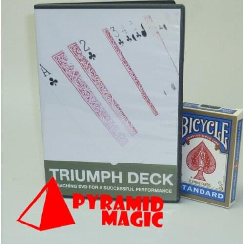 Triumph deck magic makers close up Street mentalism Classic card magic tricks