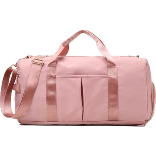 Womens Travel Fitness Bag Gym Bags Sports Dry Wet for Training Yoga Sport Gym Woman Men Sports Shoulder Luggage