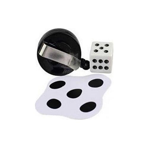 Magic Toys 10pcs Close-up Dice Magic Trick Beat Flat Dice Easy To Learn Mini Magic Props Toys fun Toy Gift Favors Supplies YH166