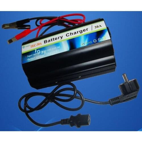 Solar Control 30A Lead Acid Car Battery Charger 12V