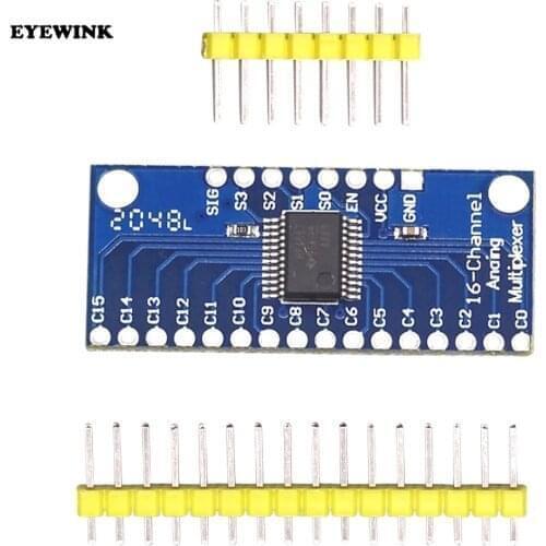 10pcs CD74HC4067 16-Channel Analog Digital Multiplexer Breakout Board Module For Arduino