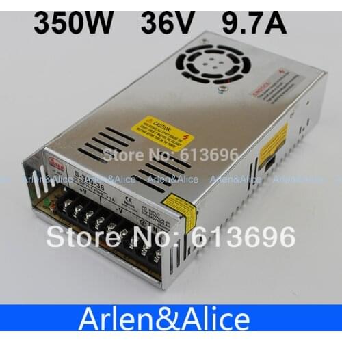 350W 36V 9.7A Single Output Switching power supply for LED Strip light AC to DC