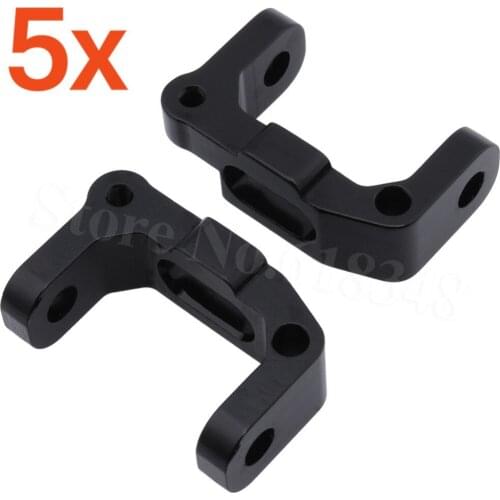 5 Pairs/lot OEM Metal Aluminum Front C-Hub Carrier (L/R) For TAMIYA CC01 CC-01 Upgrade Parts