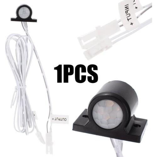 Mini DC12V 2A Automatic Infrared PIR Motion Sensor Switch for Body Sensor Module LED Strip Sensor Switch Mayitr