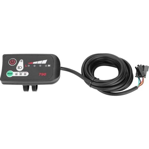 Electric Bicycle LED Display Speed Meter Connect Headlight &Controller E-Bike Scooter 24/36/48V Waterproof Display Control Panel