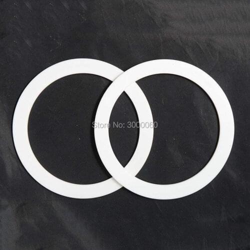 China Manufacture custom made M10x20mmx0.5mm White Color Polytetrafluoroethylene Flat Washer