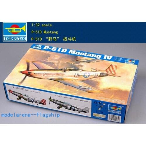 Trumpeter 1/32 02275 P-51 D Mustang IV model kit