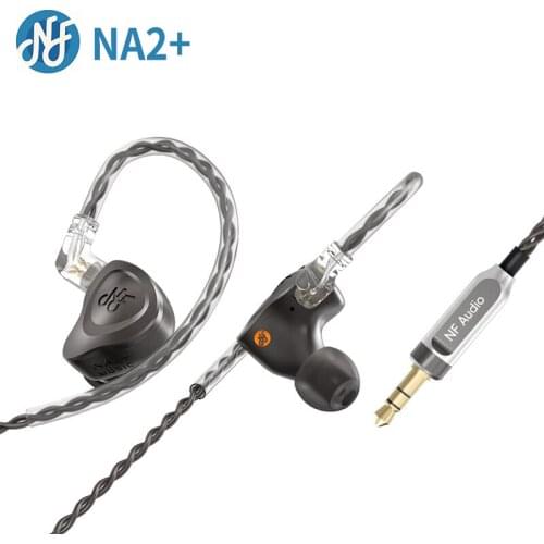 NF Audio NA2+ Earphone Double Cavity Dynamic Driver Earbuds NF NA2 with Detachable Cable 0.78 2Pin Headset