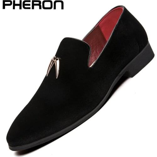PHERON Men's Suede Shoes