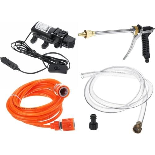 12V 100W Car Washer Guns Pump High Pressure Cleaner Electric Cleaning Auto Device Car Care Portable Washing Machine