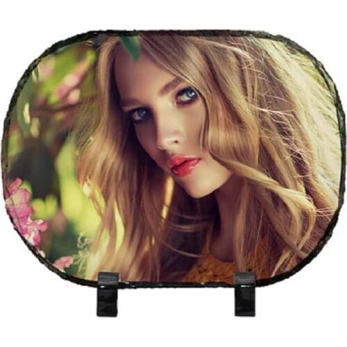 Hot transfer crafts slate painting Oval 15 x 20 blank photo frame bright matte coating / personalized custom litite prints