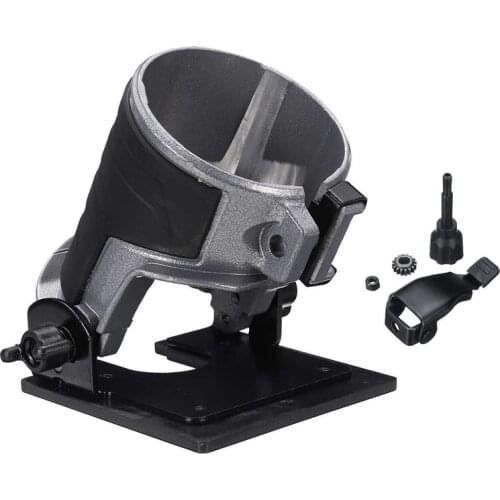 Adjustable Balance Trimmer Base Shield Wood Work Shank Trim Router Edge Molding Metal + Plastic Power Tool Parts 8.9x8.9cm