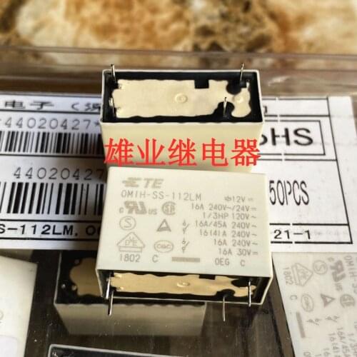 Omih-ss-112lm 12VDC relay 16A 4 Pin