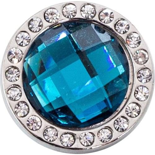 Changeable 18mm snaps with copper bottom and rhinestones fit ginger snaps jewelry MDB18-58-4