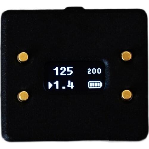 L102 Light Meter Small size, top reflective metering, film photography, hot and cold shoes, nylon plastic black