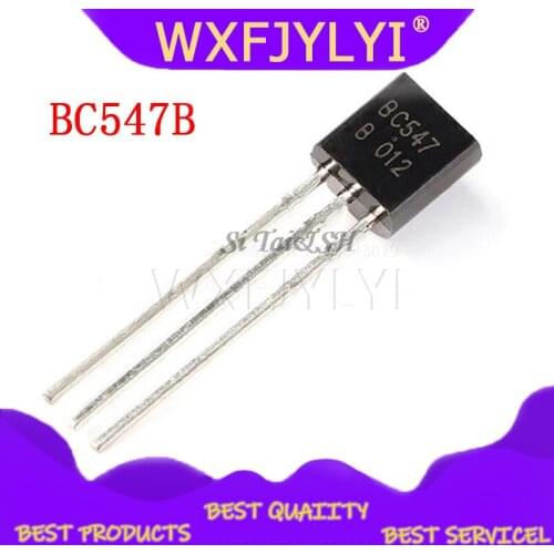 100PCS BC547B TO-92 BC547 TO92 547B new triode transistor