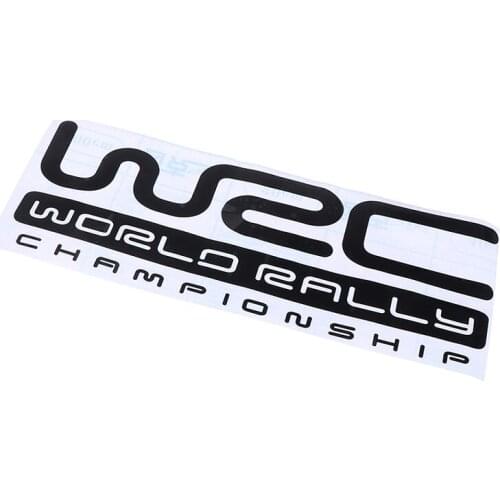 WRC Stripe Car Covers Vinyl Racing Sports Decal Head Car Sticker For Universal Graphics Rally Car Sticker