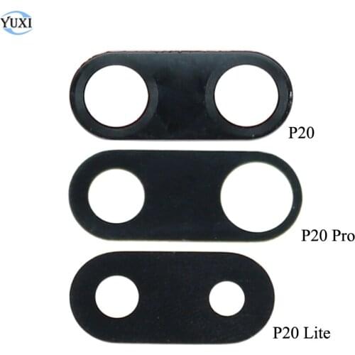 YuXi New Rear Back Camera Glass Lens Protector Cover For HUAWEI Ascend P20 Lite P20 Pro Repair Parts