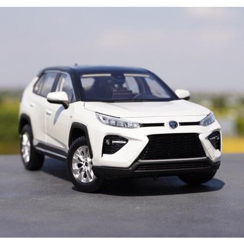 1:18 Toyota WILDLANDER 2020 version White/Blue diecast scale SUV car model toy vehicle miniature