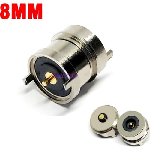 1 PCS Magnetic Connector DC Smart Water Cup Charging Magnet 3A Current LED Light Power Socket Power Diameter 8mm