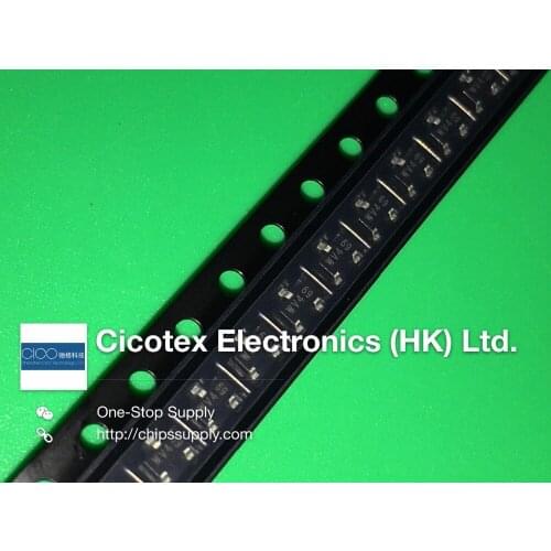 100pcs/lot BAT54S Schottky barrier diode SOT-23 WV4