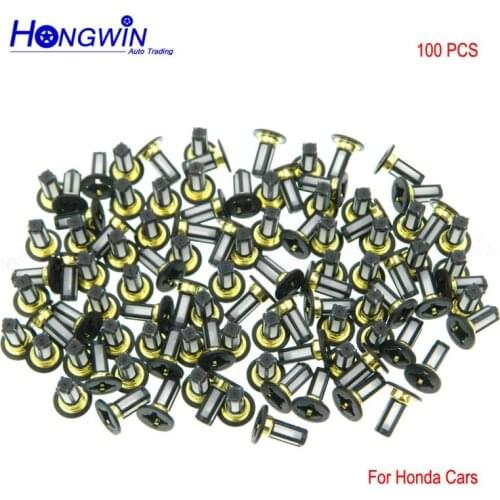 100pcs High Quality Car Fuel Injector Micro Filter Case Diameter 13*10.5*3.6mm basket filter fuel injector filter for HHonda car