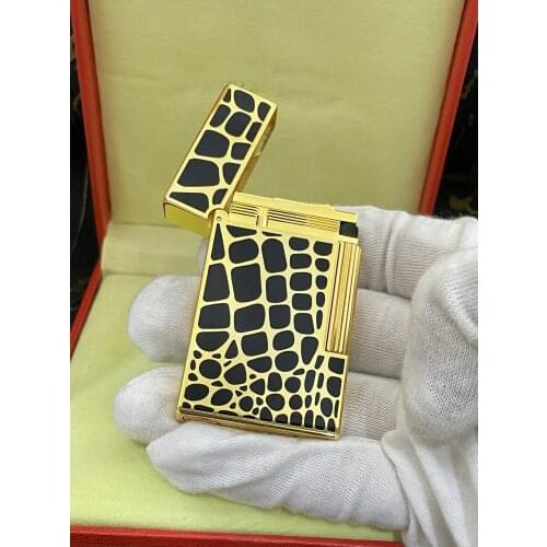 100% brand new made in China retro original DuPont bright sound lighter windproof lighter electronic lighter