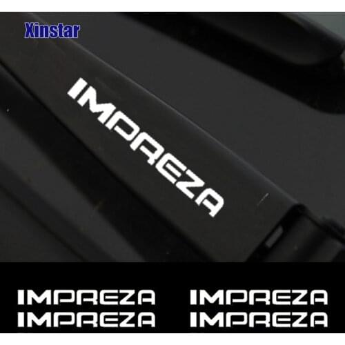 4pcs Car Windshield Wiper Sticker For Subaru Impreza