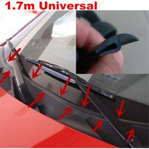 Car Windshield Panel Moulding Seal Strip Sticker For Ford Fiesta Focus mk2 mk3 Mondeo mk4 Renault Megane 2 3 Captur Logan Scenic