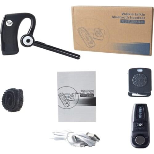 Walkie Talkie Wireless Bluetooth Headset Earphone For Motorola XIRP8668 XPR6300 XPR6500 XPR6550 DP4800 APX6000 APX7000 Radio