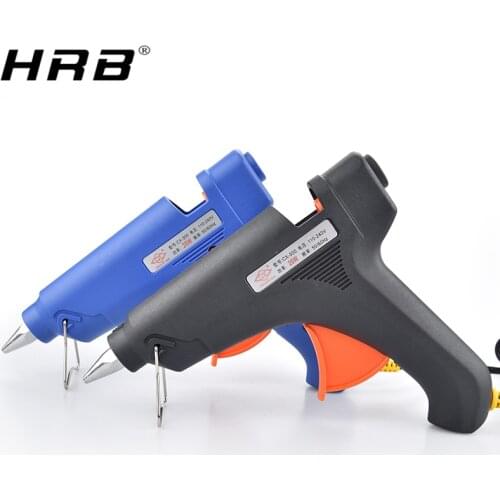 CX-500 20W Hot Melt Glue Gun 7mm White Adhesive Sticks 30cm Heating Heater Heat High Temp DIY Tools RC Parts 110V 240V Accessory