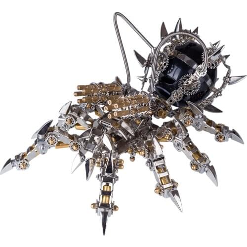 DIY Scorpion Models Stainless Steel 3D Puzzle Model Building Kit Metal Assembly Mechanical Crafts With Black Speaker - Scorpion