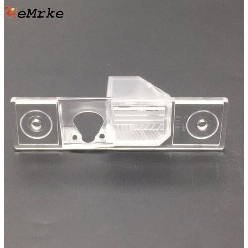 EEMRKE Car Rear Camera Bracket Mount License Plate Lights Housing for ChangAn CS75 2014-2017 / Eado XT / CS15 2016
