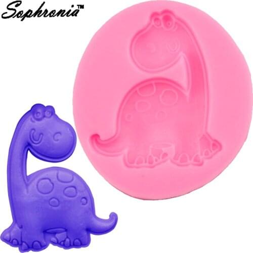 Dinosaur Dragon 1pcs Silicone Mold for UV Resin Gumpaste Surgarcraft Icing Handmade Tool Epoxy Fondant Chocolate Moulds m595